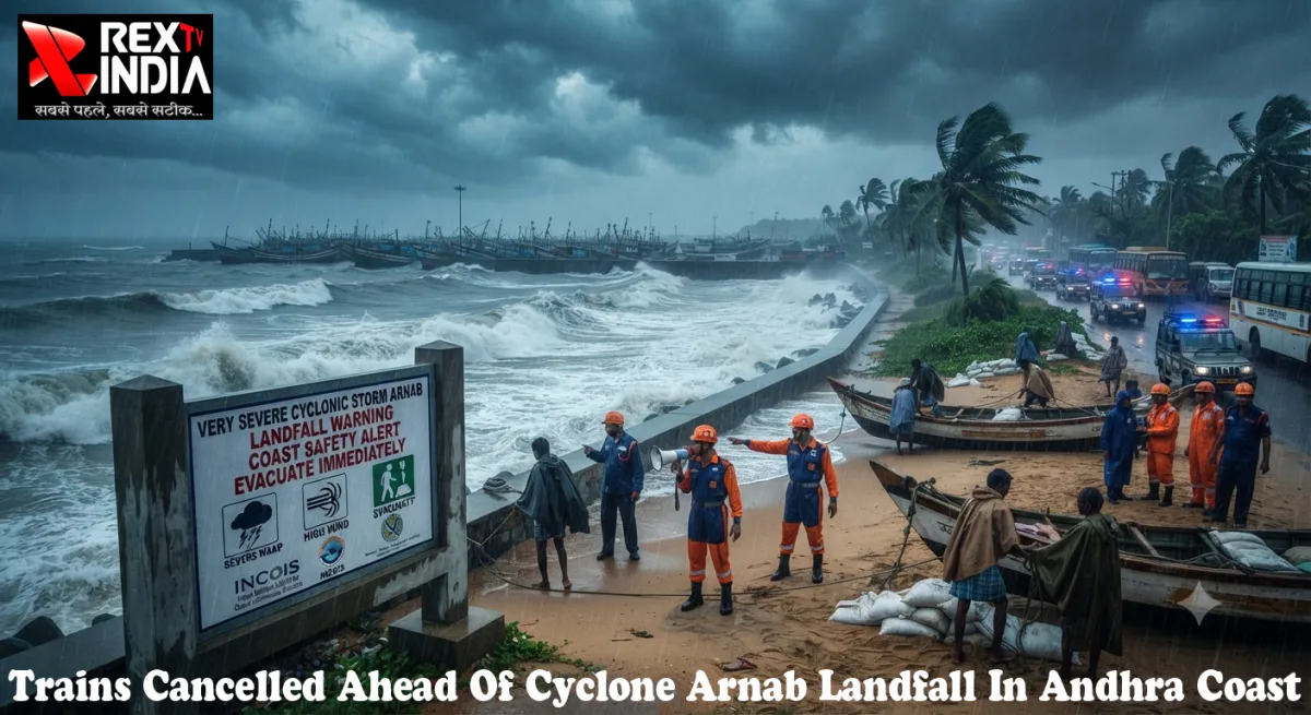 Cyclone Arnab Landfall Warning Triggers Mass Coast Safety Alert